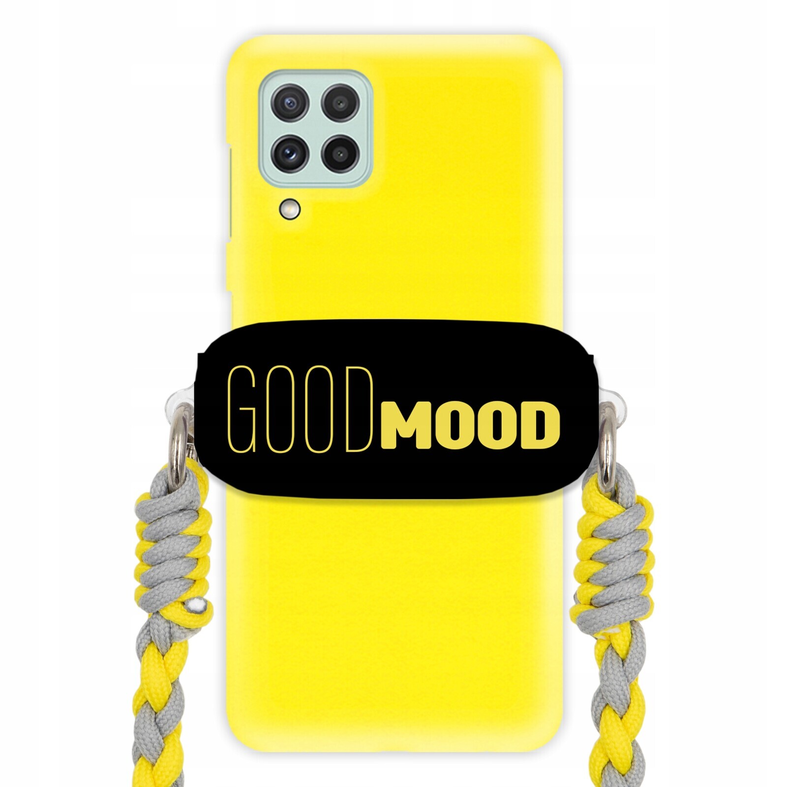 Pouzdro Pro Samsung A22 4G Matné Držák s vodítkem Citáty Nápisy Happy Vzory