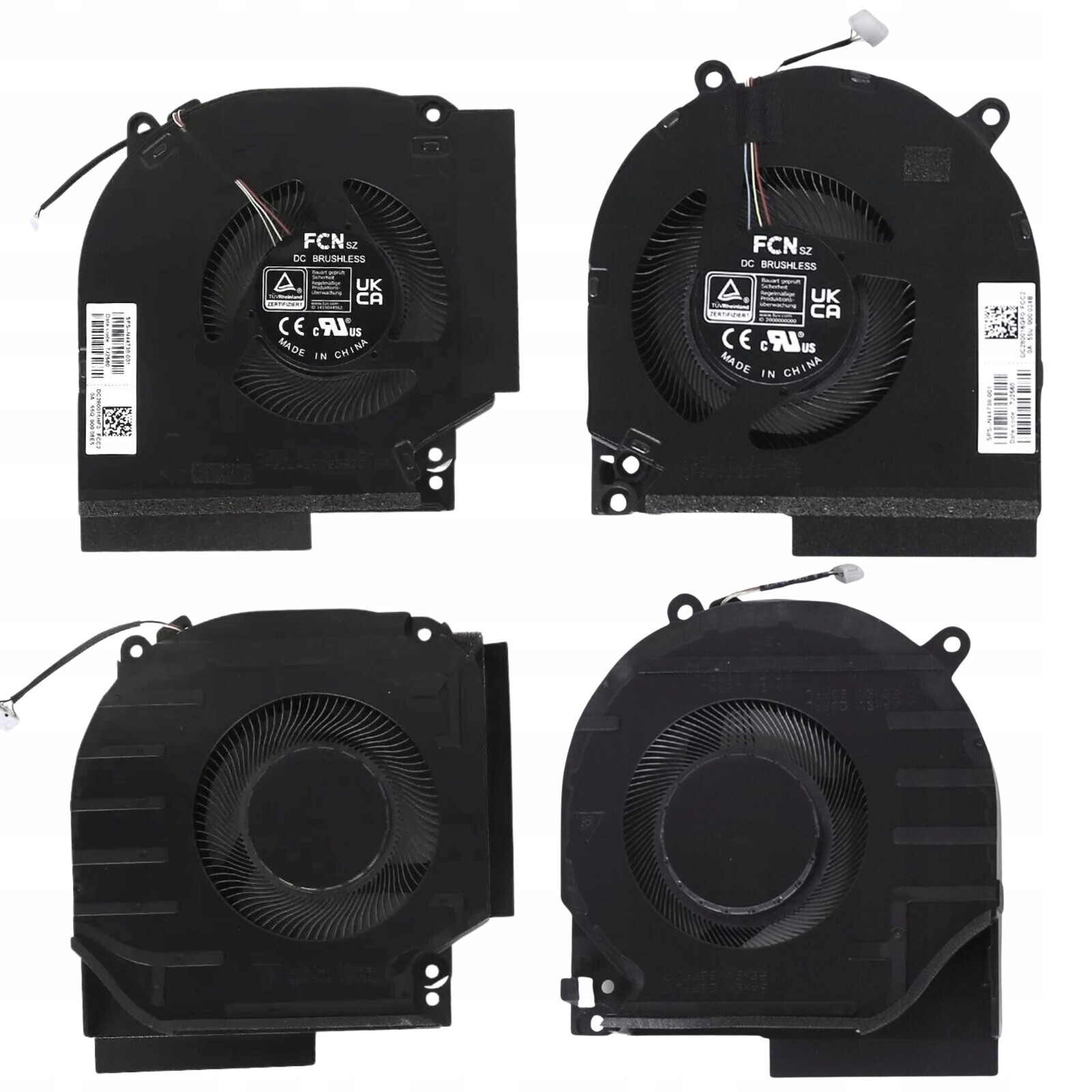 Ventilátor Pro Hp Victus 9 16-R 16-R0118TX TPN-C169 N44738-001 12V Cpu Gpu