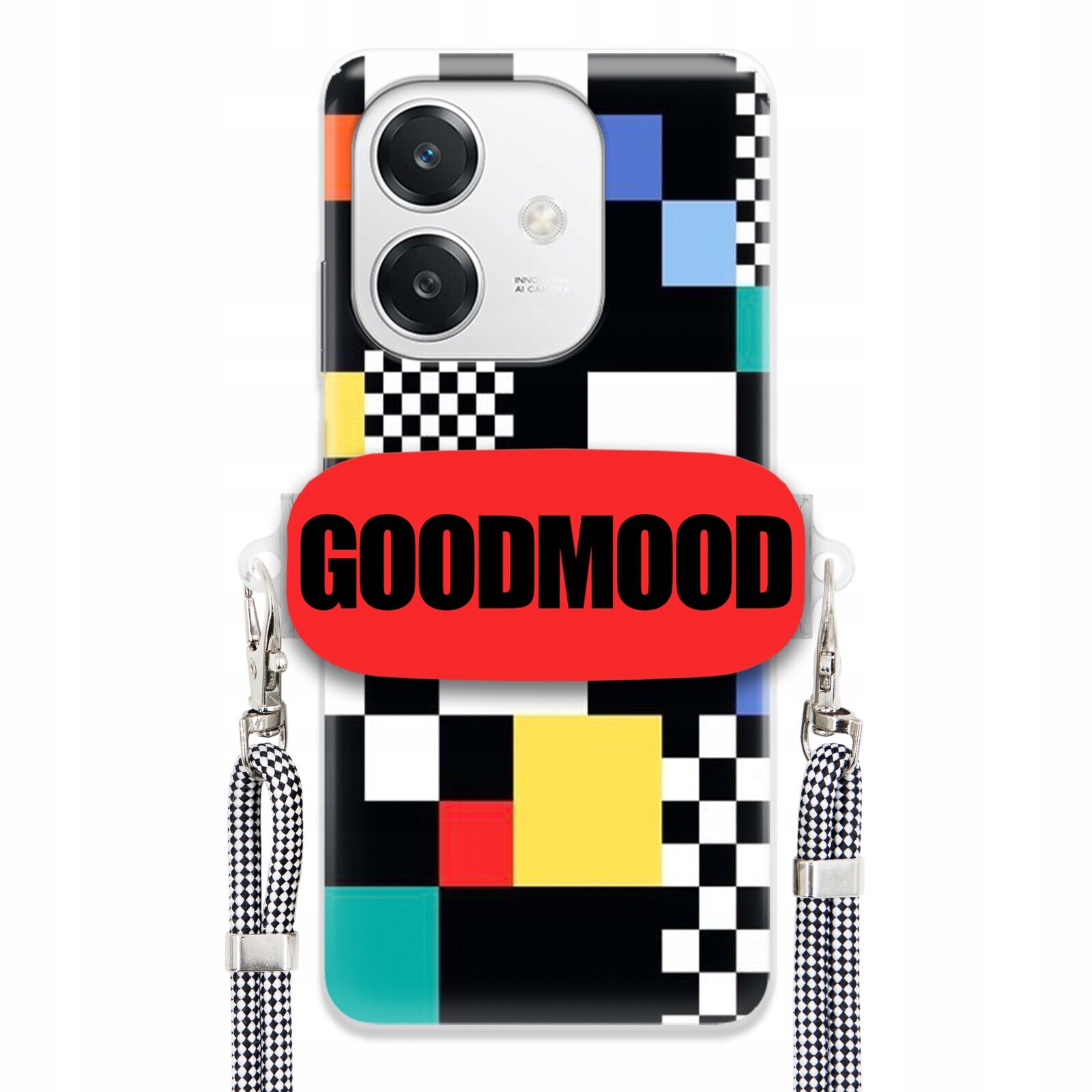 Pouzdro Pro Oppo A40M Case Držák Na Vodítko Zebra Telefonu Pixelart Goodmood MIX Wz