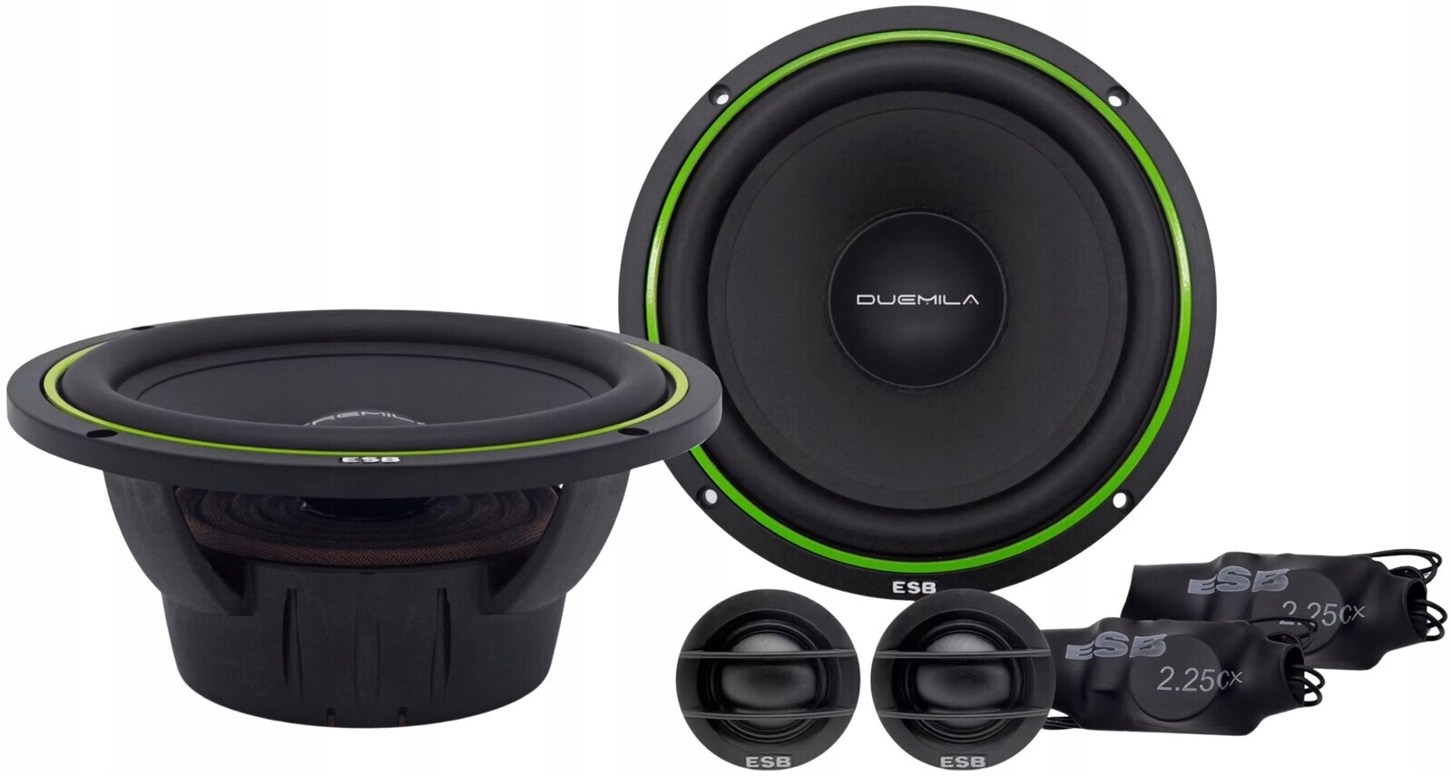 Dvoupásmové automobilové reproduktory Esb 2,6K2X