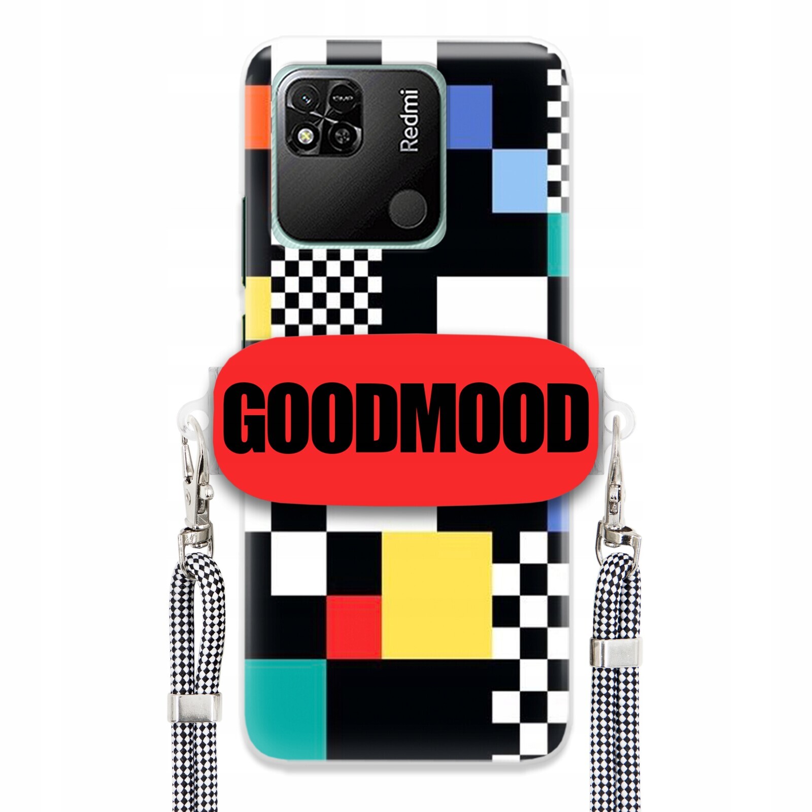 Pouzdro Pro Xiaomi Redmi 10A 4G Case Držák Na Vodítko Zebra Telefonu Pixelart Vzory