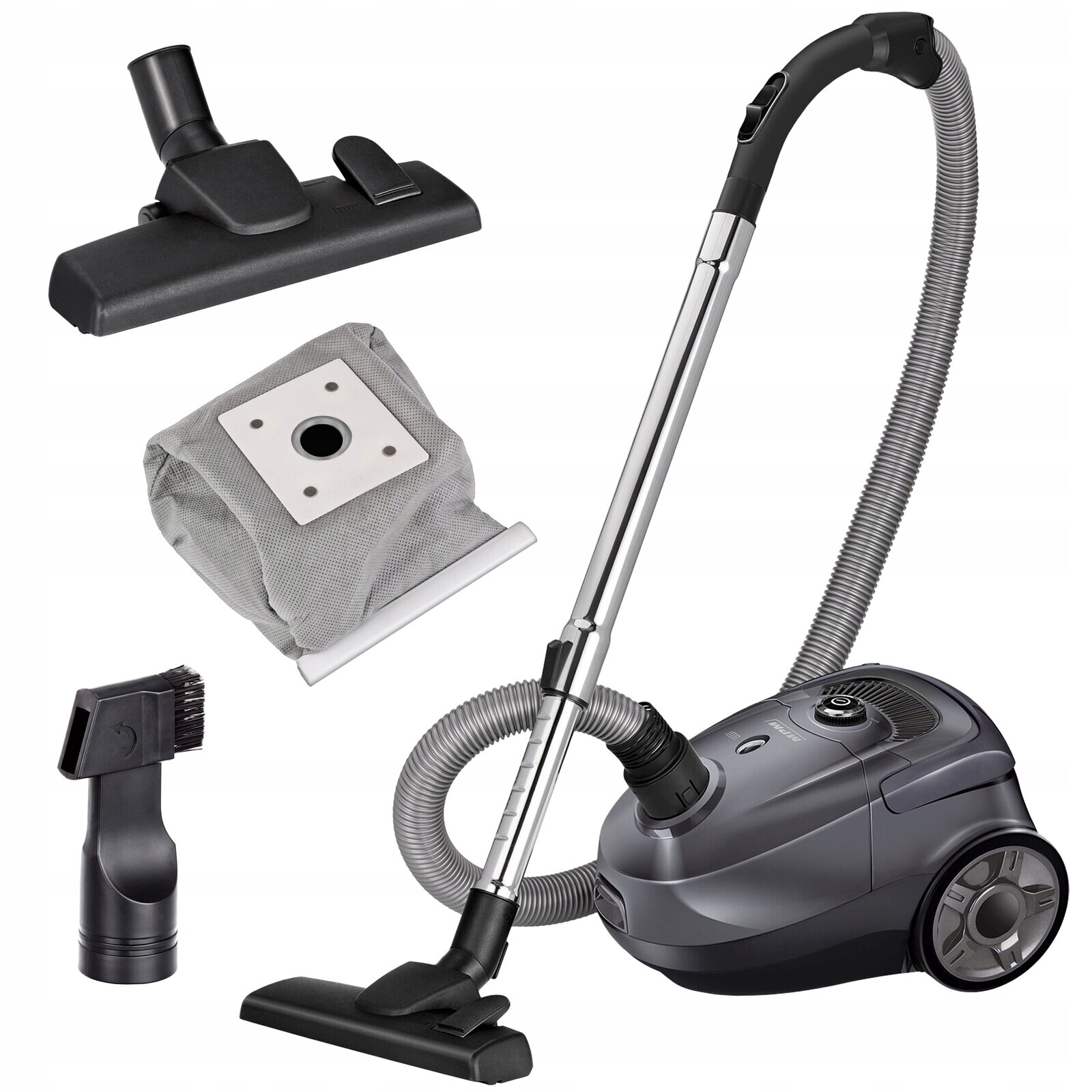 Vysavač Tradiční Sáčkový Mpm MOD-52 Průmyslový Výkonný 850W Hepa