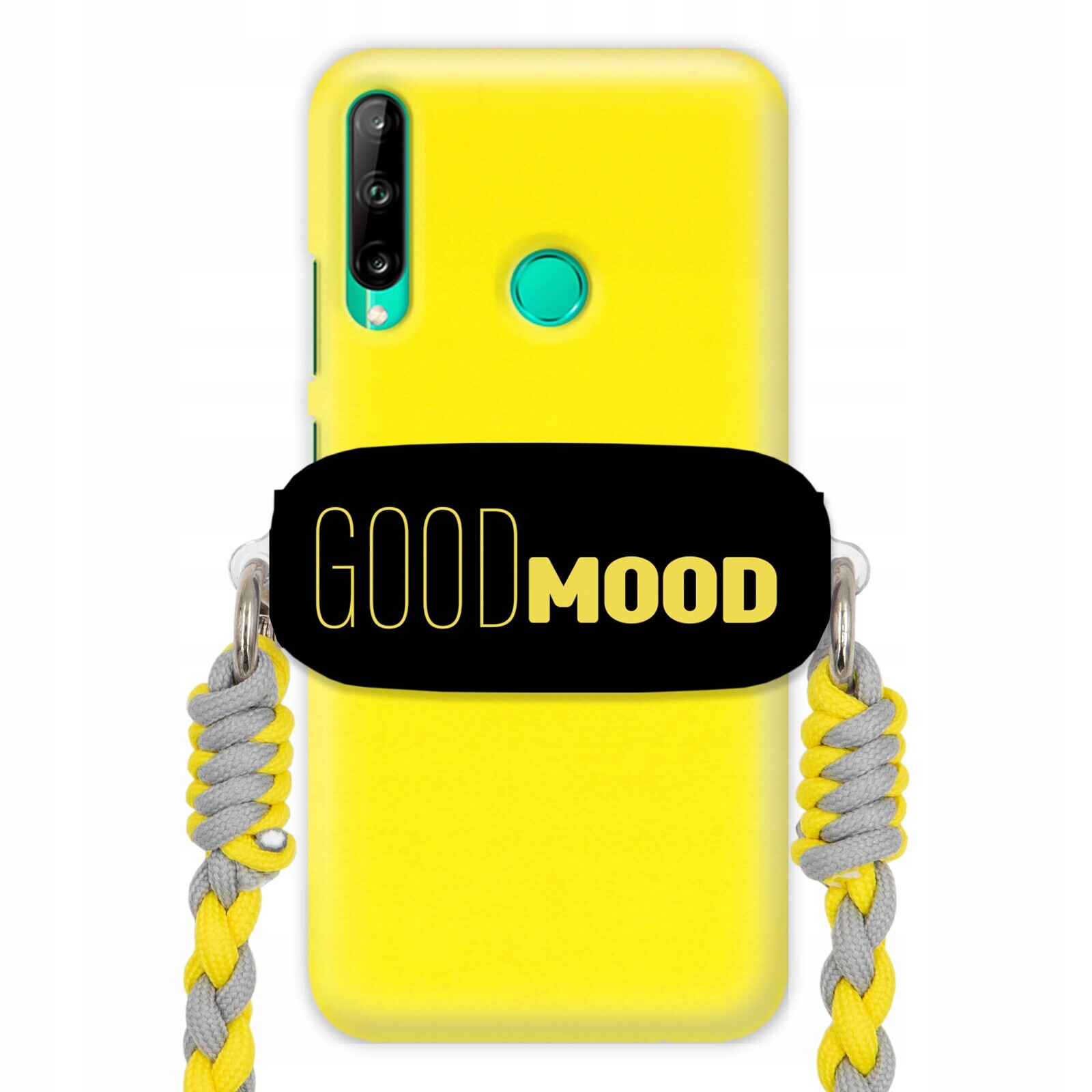 Pouzdro Pro Huawei P40 Lite E Matné Držák s vodítkem Citáty Nápisy Happy Vzory