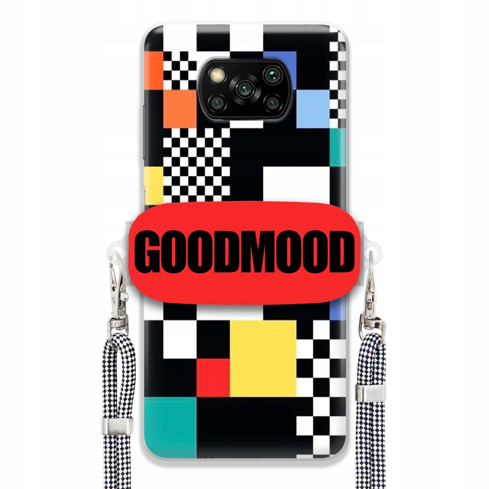 Pouzdro Pro Xiaomi Poco X3 Case Držák Na Vodítko Zebra Telefonu Pixelart MIX Vzorů