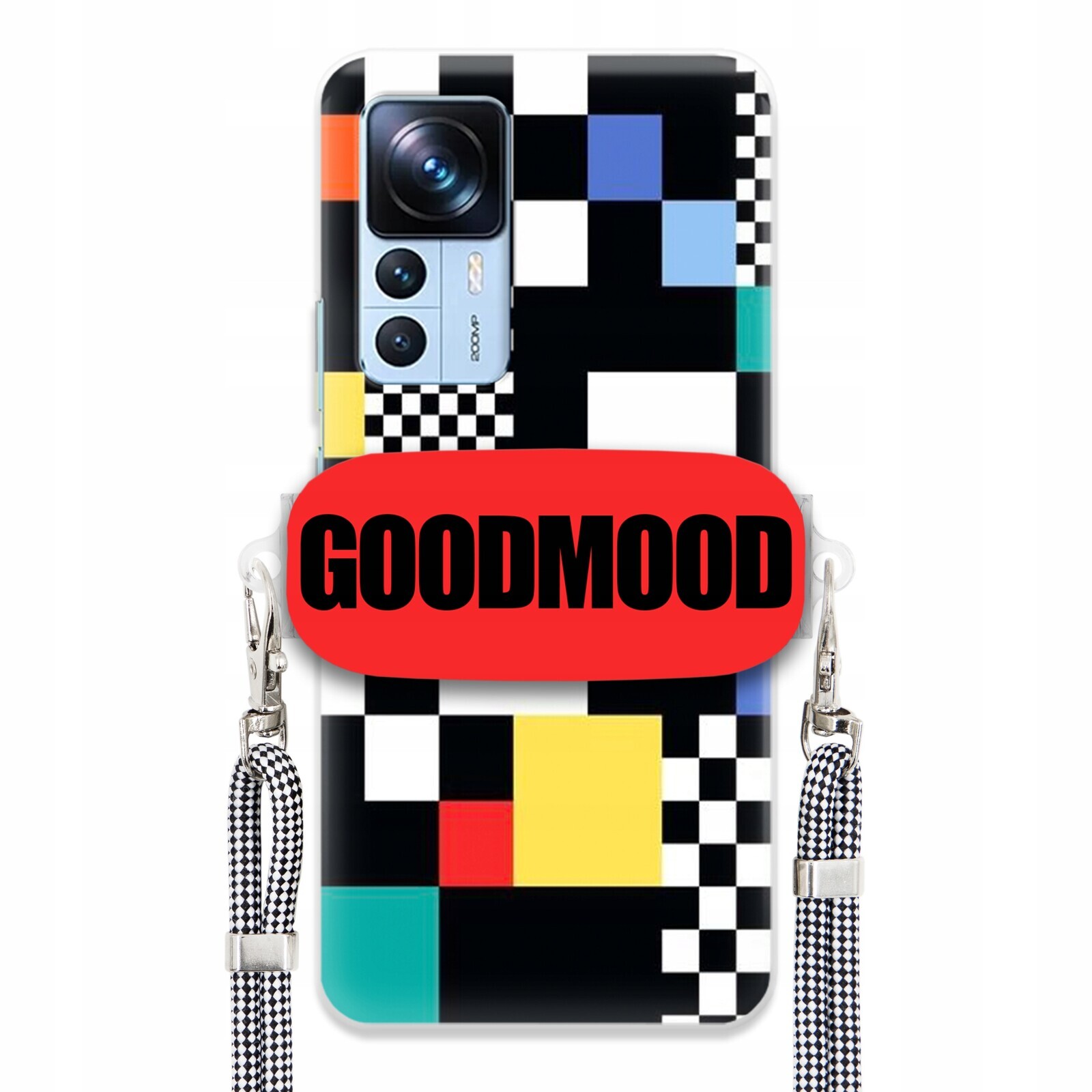 Pouzdro Pro Xiaomi 12T Pro Case Držák Na Vodítko Zebra Telefonu Pixelart MIX Vzorů