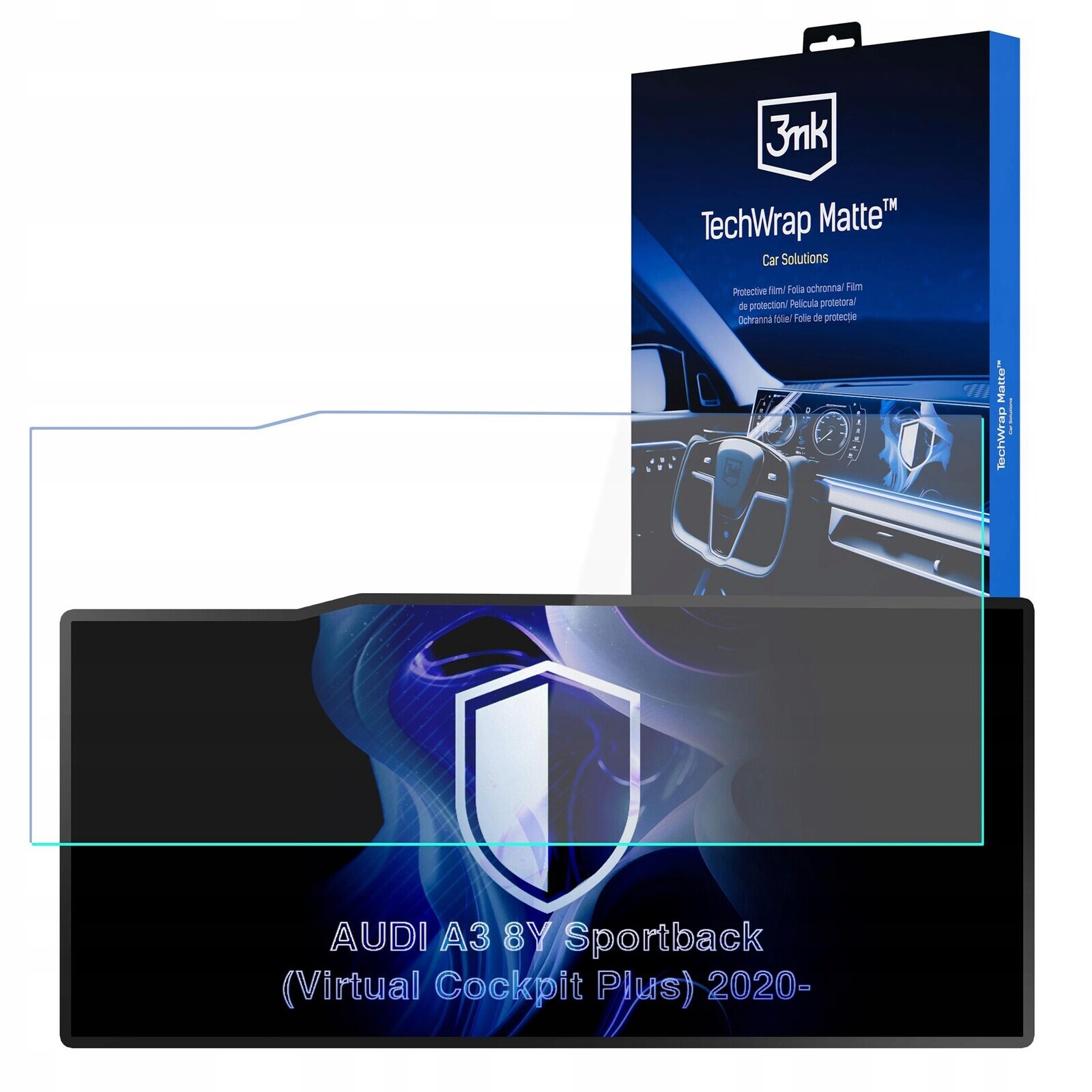 Fólie pro Audi A3 8Y Sportback Virtual Cockpit Plus 2020 3mk Tech