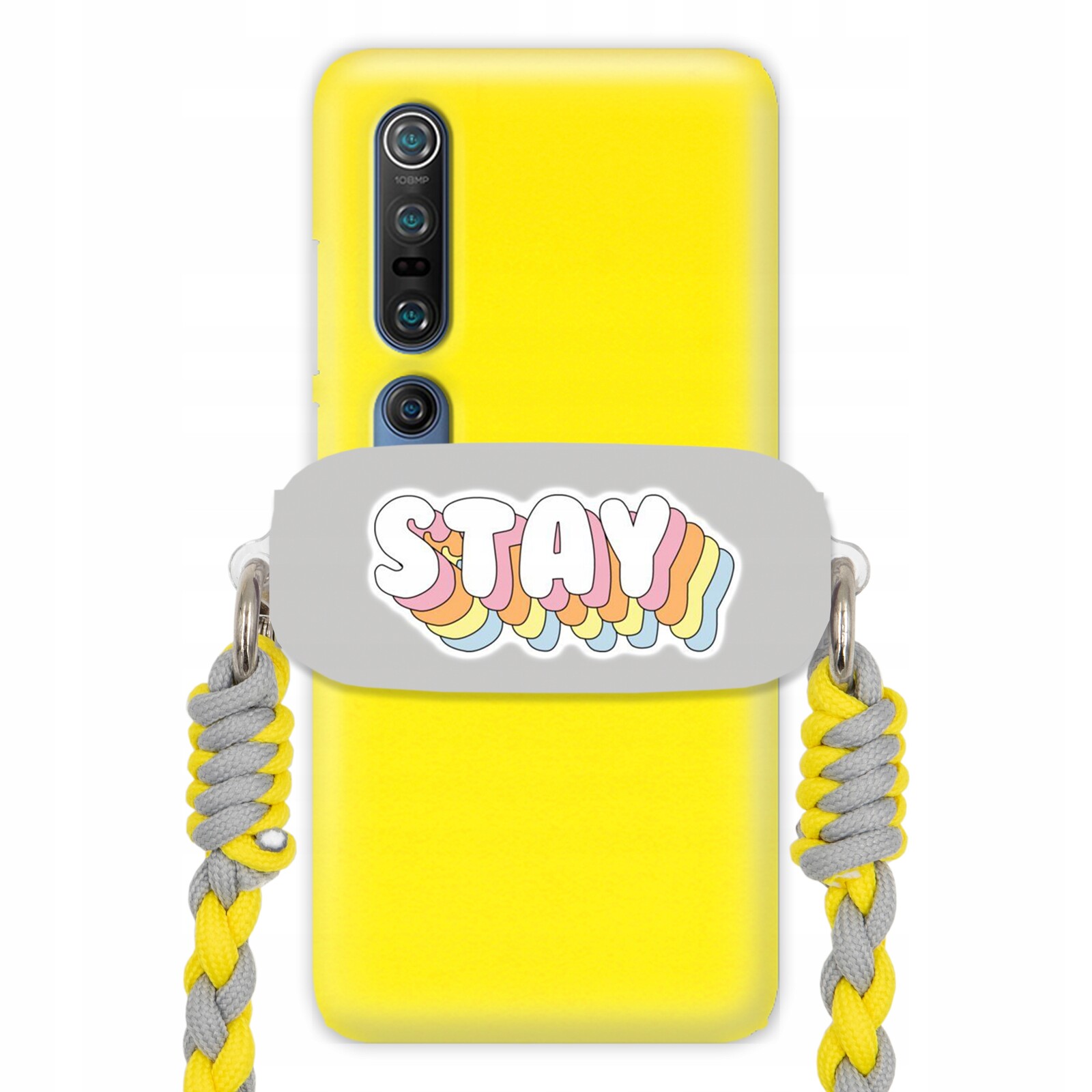 Pouzdro Pro Xiaomi Mi 10 Pro Matné Držák s vodítkem Citáty Nápisy Happy Vzory