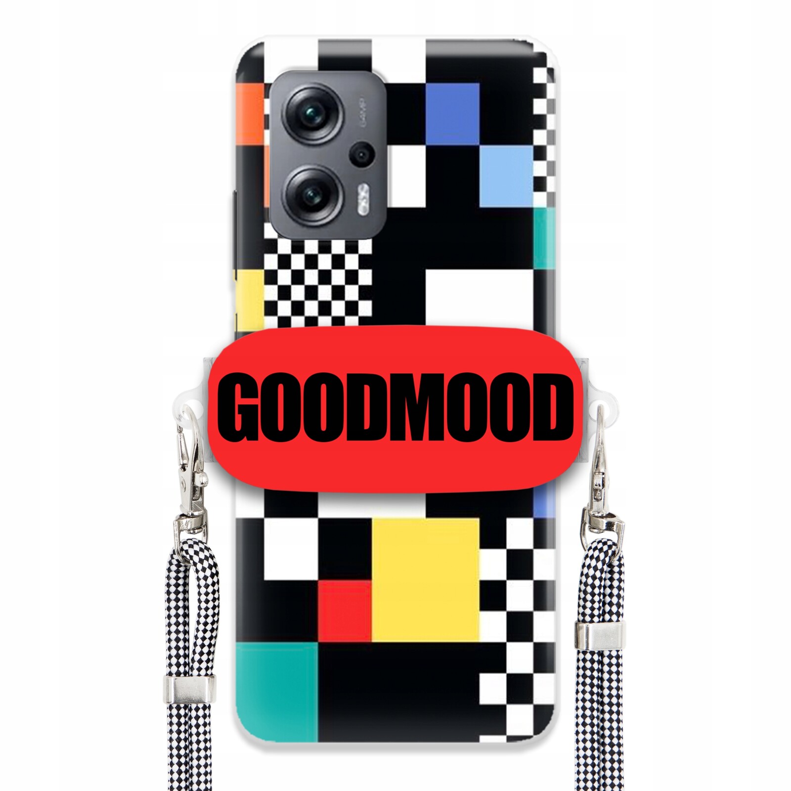 Pouzdro Pro Xiaomi Poco X4 Gt Case Držák Na Vodítko Zebra Telefonu Pixelart MIX Wz
