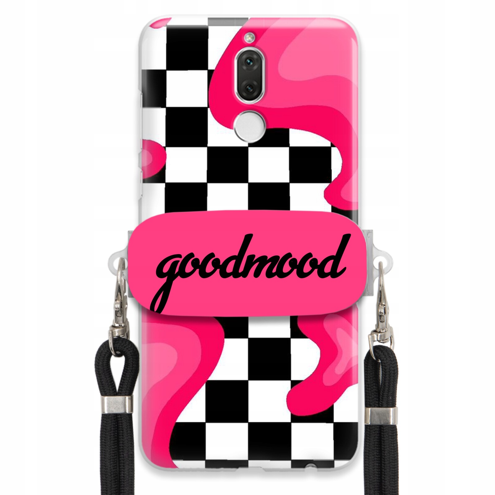 Pouzdro Pro Huawei Mate 10 Lite Sada Pouzder Držák Na Vodítko Černá For Teen Splash