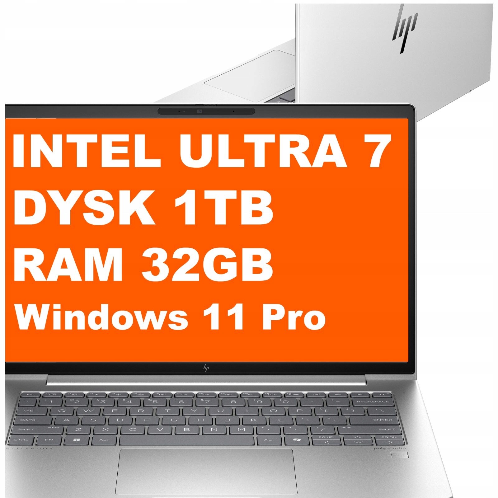 Notebook Hp Elitebook 640 G11 Ultra 7 32GB 1TB Wuxga Arc Win 11 Pro Stříbrný