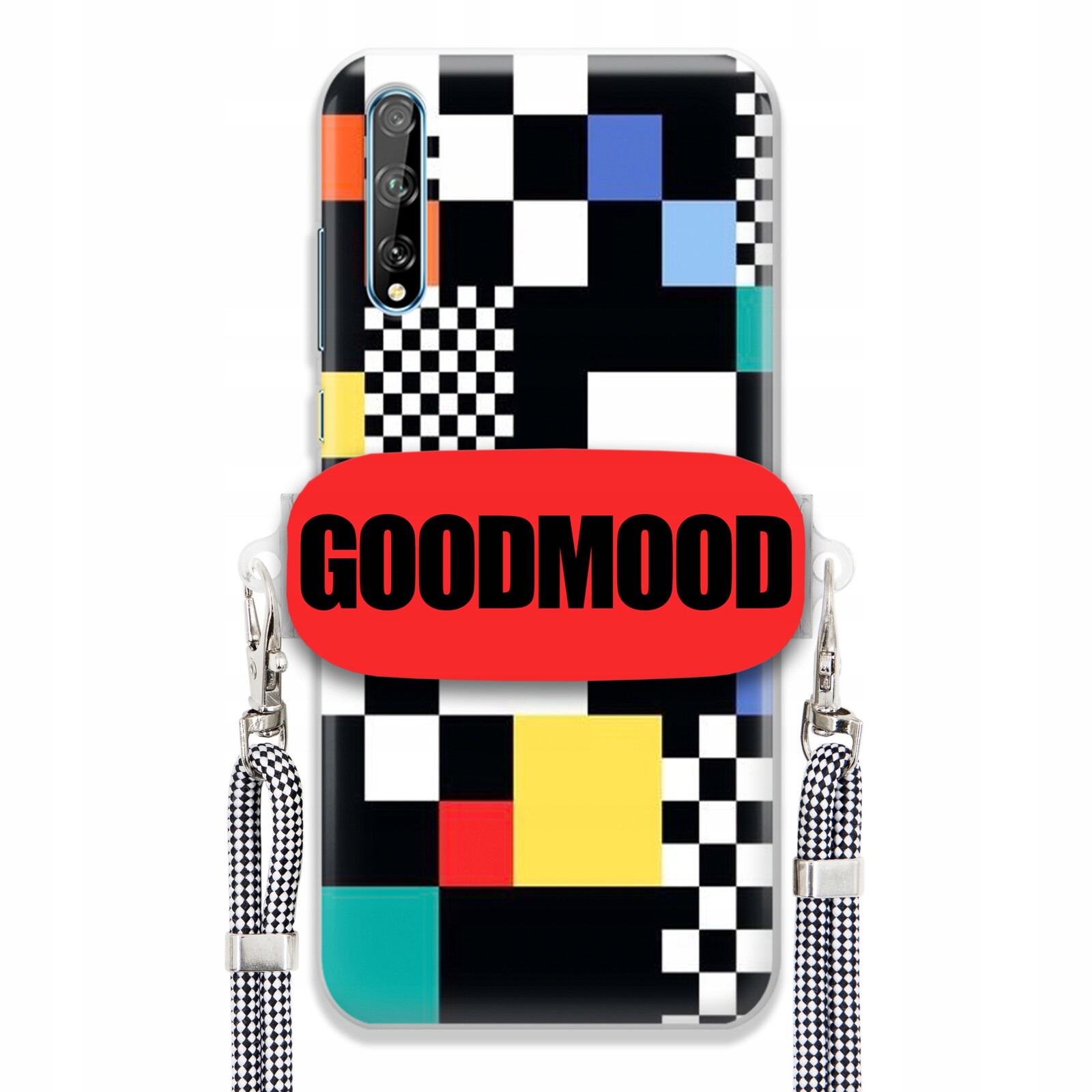 Pouzdro Pro Huawei Y8P Case Držák Na Vodítko Zebra Telefonu Pixelart Goodmood Vzory