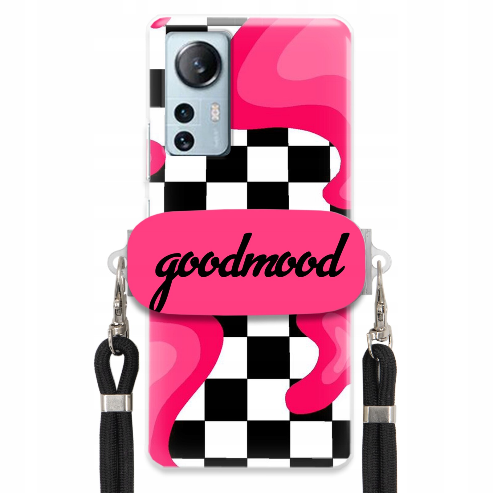 Pouzdro Pro Xiaomi 12 Lite Sada Pouzder Držák Na Vodítko Černá For Teen Splash