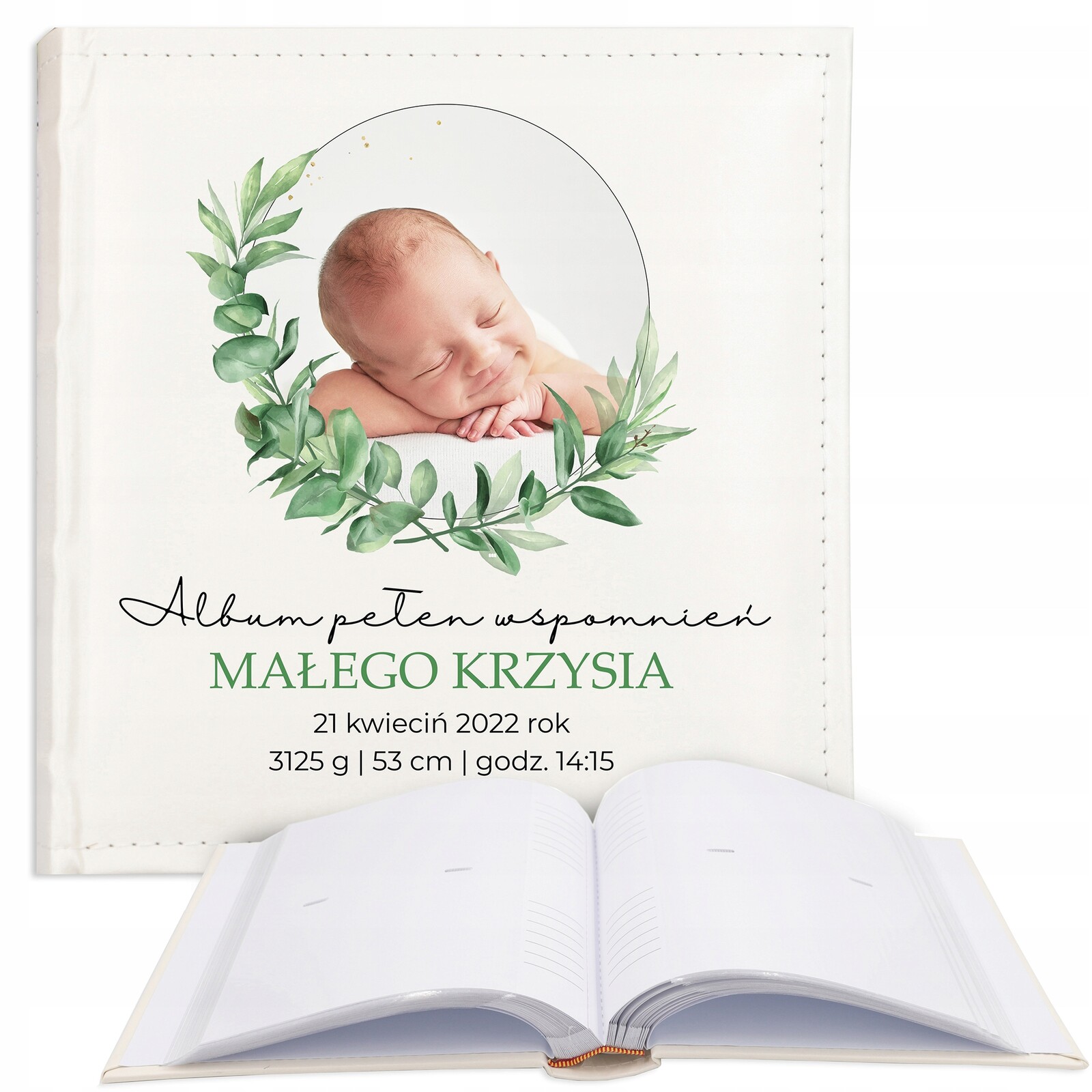 Album Kůže Dárek Na Rok Pro Dítě S Jménem