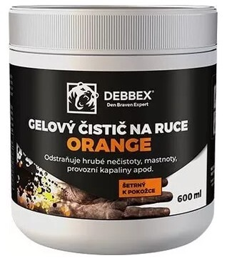Den Braven DEBBEX gelový čistič na ruce ORANGE 600ml B90171DBX