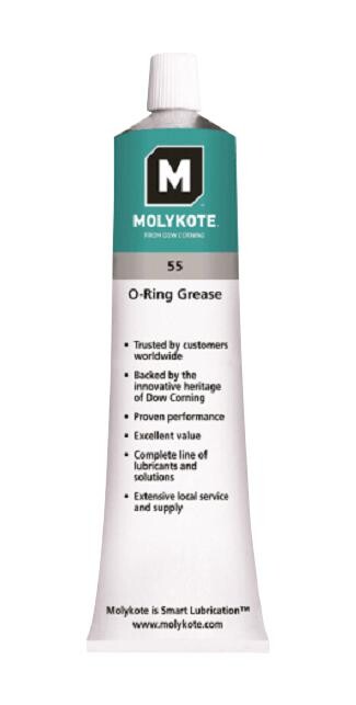 Molykote 55 O-Ring Grease, 100G Silicone Grease, O-Ring, Tube, 100G