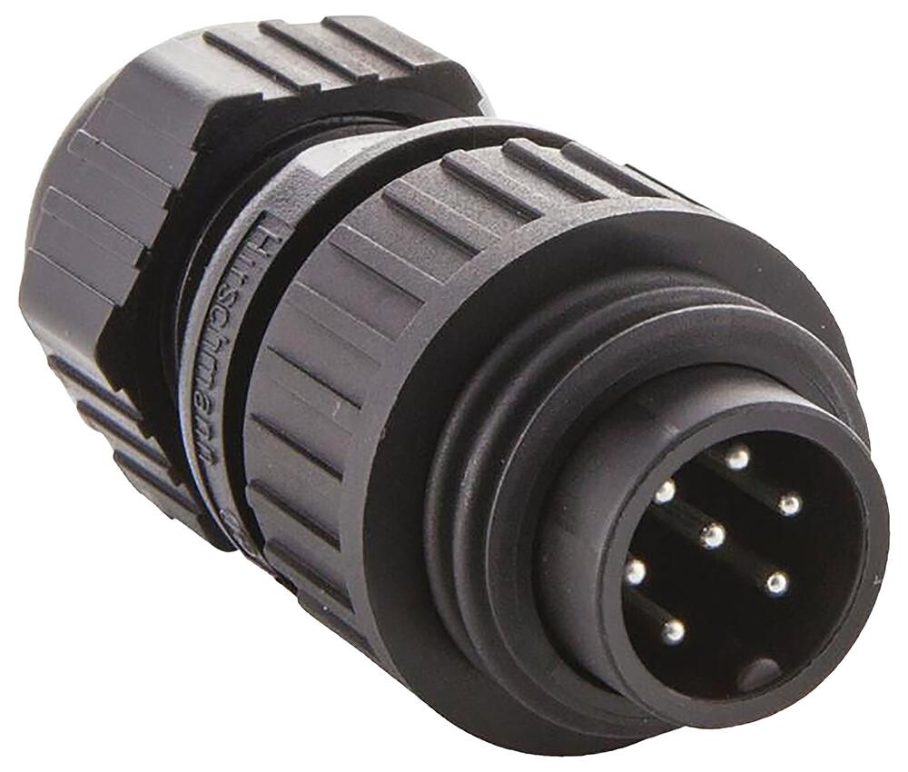 Hirschmann Ca 6 Ls Connector, Ca6Ls, 6+Pe Way