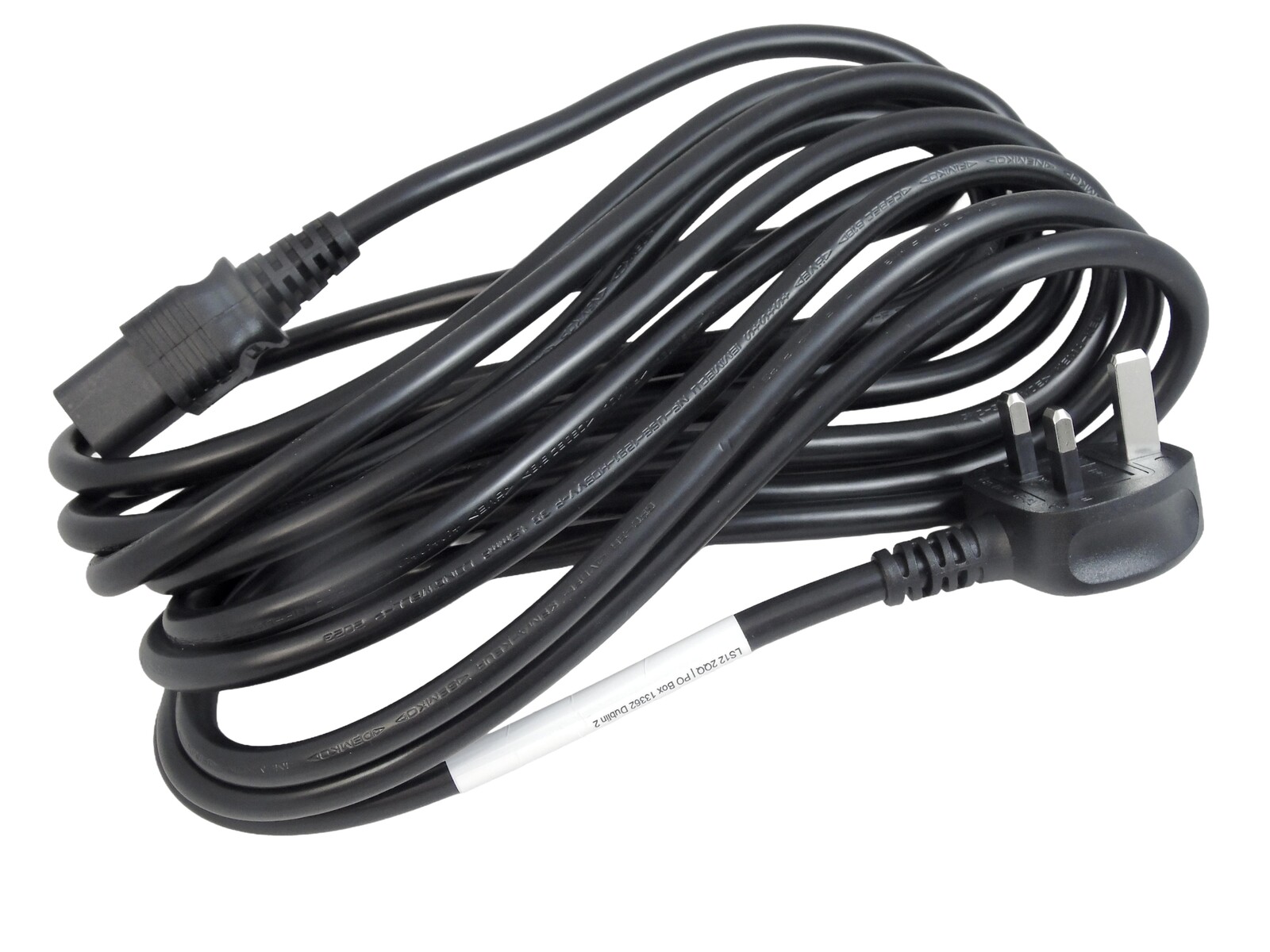 Multicomp Pro Gw-151732 Power Cord, Uk Plug-Iec60320 C19, 5M