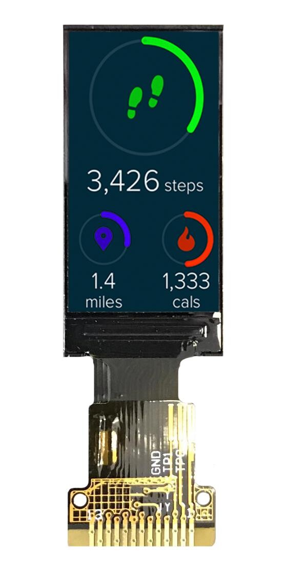 Midas Displays Mdt0096A2Is-Spi Lcd Tft Display, 0.96