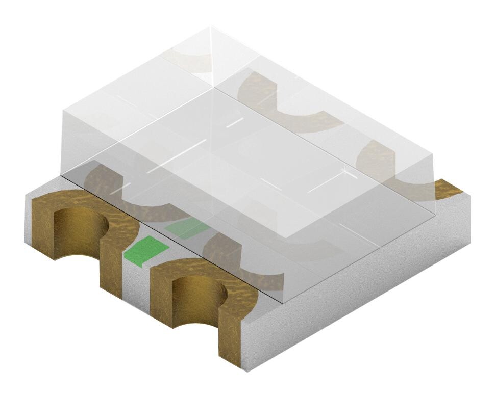 Würth Elektronik 150066Rg74000 Led, Red/green, 300/560Mcd, 625/520Nm