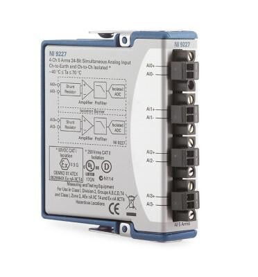 Ni / Emerson 781099-01 Ni-9227, Analog Input Module, 24Bit