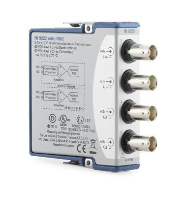 Ni / Emerson 783284-01 Ni-9223, Voltage Input Module, 16Bit