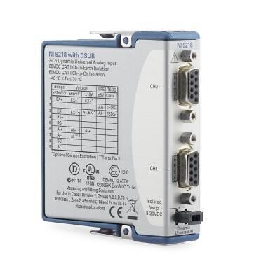Ni / Emerson 783362-01 Ni-9218, Analog Input Module, 24Bit