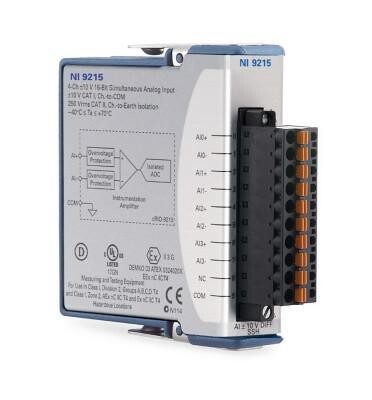 Ni / Emerson 783739-01 Ni-9215, Voltage Input Module, 16Bit