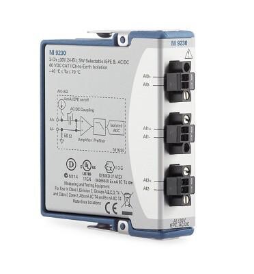 Ni / Emerson 783824-01 Ni-9230, Sound & Vibration Module, 3Ch