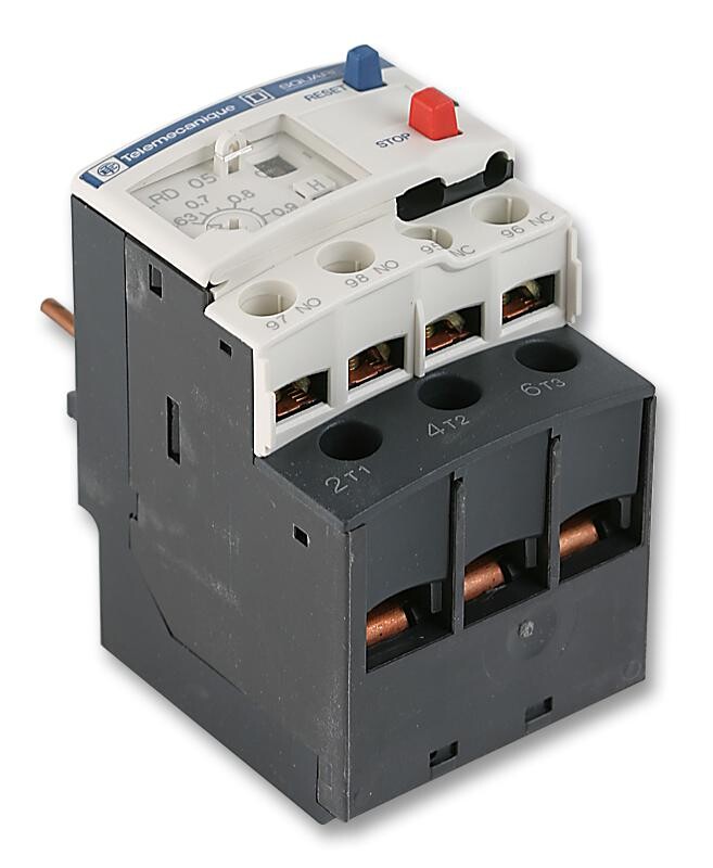 Schneider Electric Lrd07 Relay, Overload, 1.6A - 2.5A