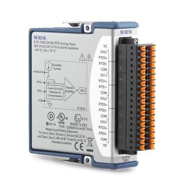 Ni / Emerson 785186-01 Ni-9216, Temperature Input Module, 24Bit