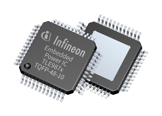 Infineon Technologies Tle9877Qtw40Xuma1 Mcu, Aec-Q100, 32Bit, 40Mhz, Tqfp-48