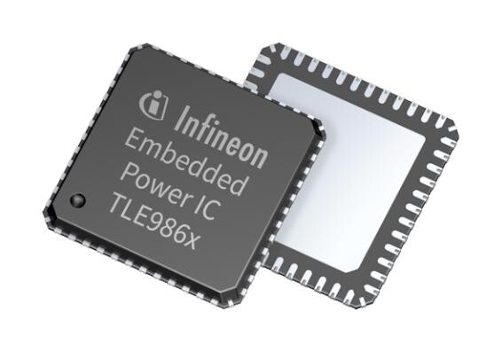 Infineon Technologies Tle9862Qxa40Xuma1 Mcu, Aec-Q100, 32Bit, 40Mhz, Vqfn-48