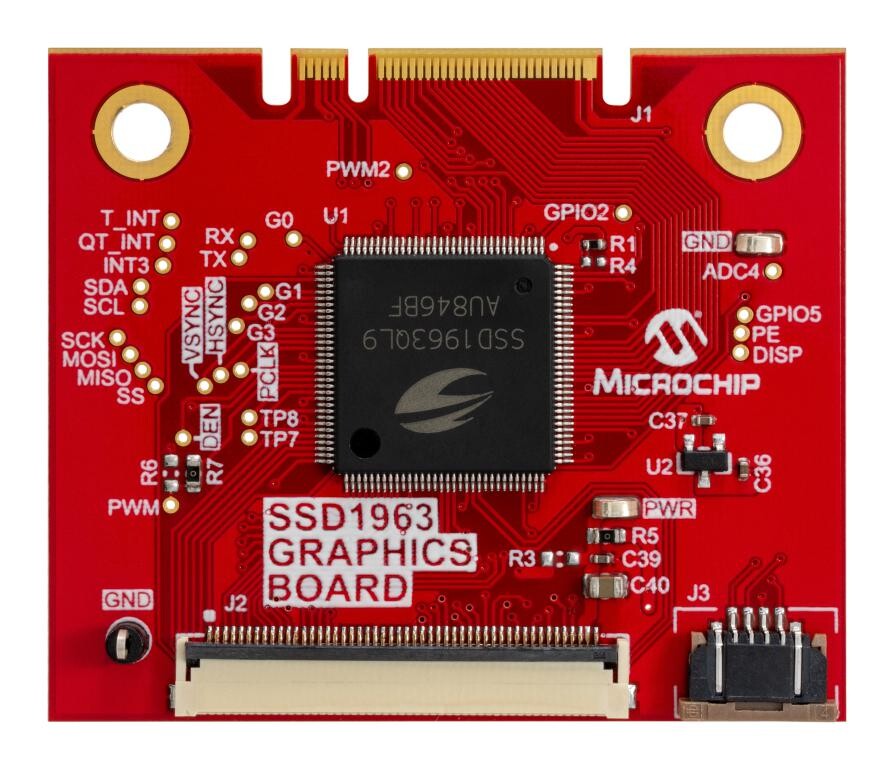 Microchip Technology Ac320214 Lcd Controller Graphic Card, Pic32