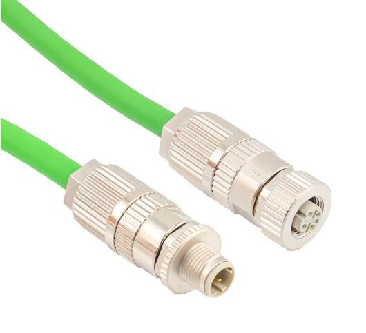 L-Com Trgpa405-10M Sensor Cord, M12 Plug-M12 Rcpt, 32.8Ft