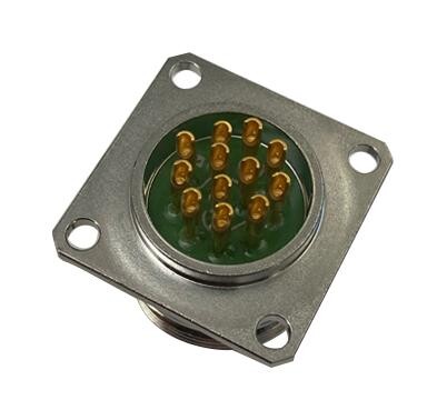 Amphenol Aerospace Bfy-1708-03P1D Circular Conn, Rcpt, 8-3, Box Mount