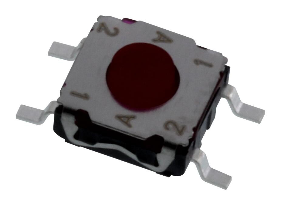 E-Switch Tl6150Af200Qg. Tactile Switch, 0.05A, 12Vdc, Smd, 200Gf