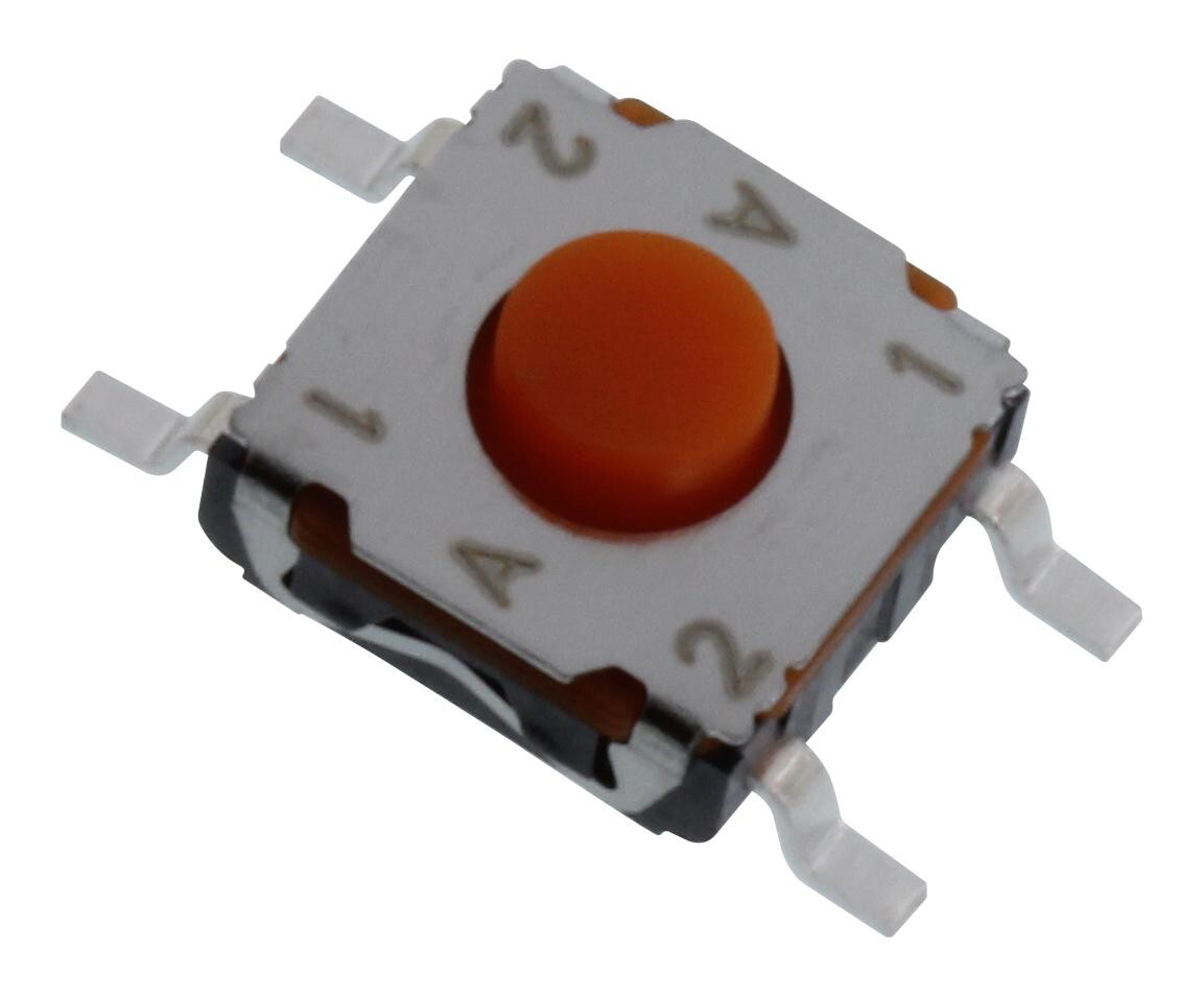 E-Switch Tl6150Af350Qg. Tactile Switch, 0.05A, 12Vdc, Smd, 350Gf