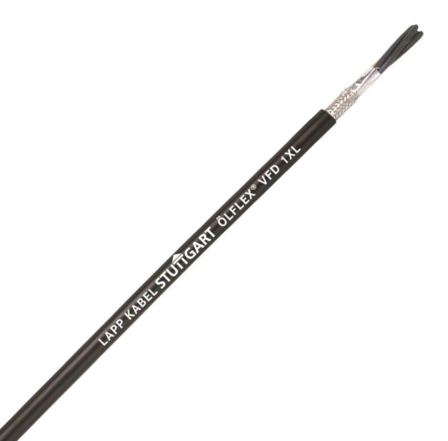 Lapp 701700 Cable, 4C, 600V, 100Ft, 16Awg, Black