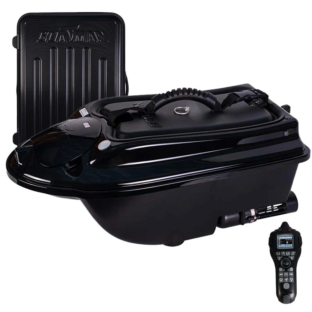 Boatman Zavážecí lodička Actor Plus Basic s GPS funkcí Home Černá