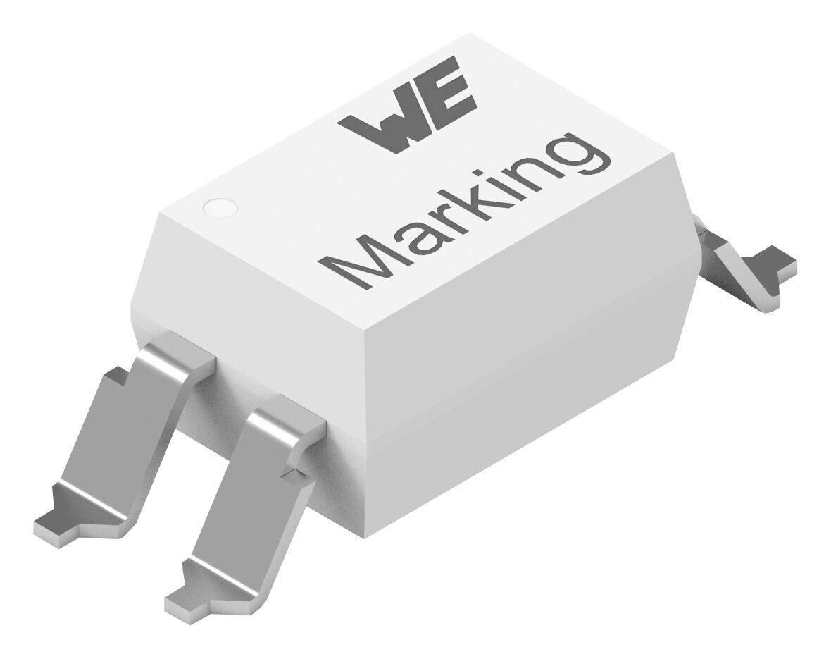 WÃ¼rth Elektronik 140817144300 Optocoupler, Transistor, 35V, Smdip-4