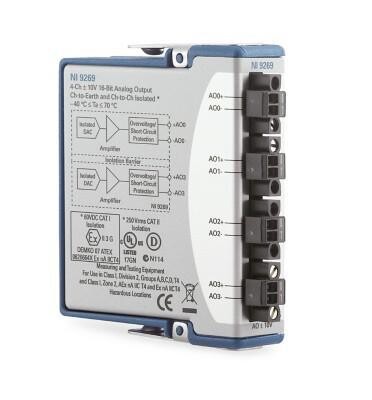 Ni / Emerson 781098-01 Ni-9269, Voltage Output Module, 16Bit