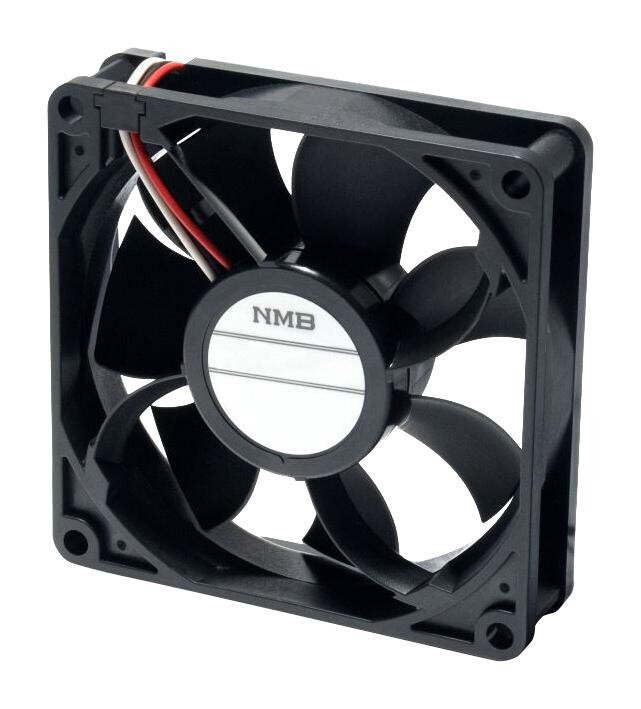 Nmb Technologies 08020Sa-24N-Ea-00 Axial Fan, 80Mm, 24Vdc, 42.4Cfm, 40.5Db