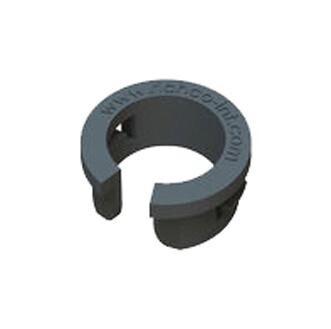 Essentra Components Pgsb-2A Grommet, Open, Nylon 6.6, 11.1Mm, Blk