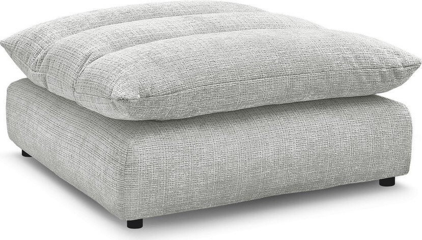 Světle šedá žinylková podnožka Neil – Bobochic Paris