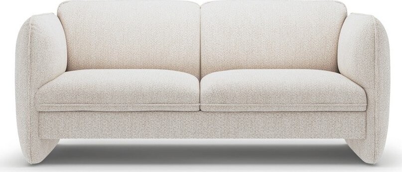 Krémová žinylková pohovka 168 cm Georgia – Micadoni