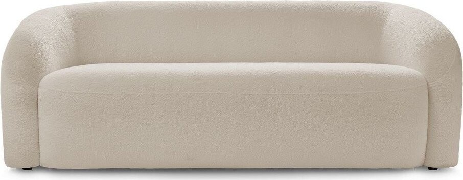 Béžová pohovka z textilie bouclé 193 cm Elina – Bobochic Paris