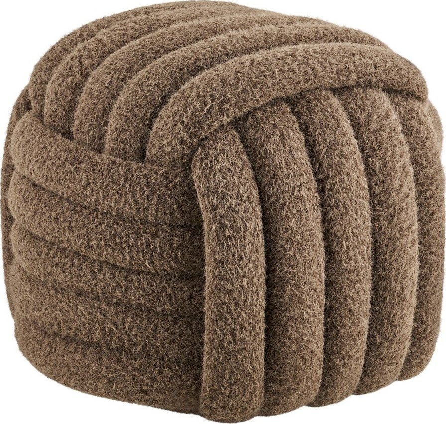 Hnědý taburet Napier – House Nordic