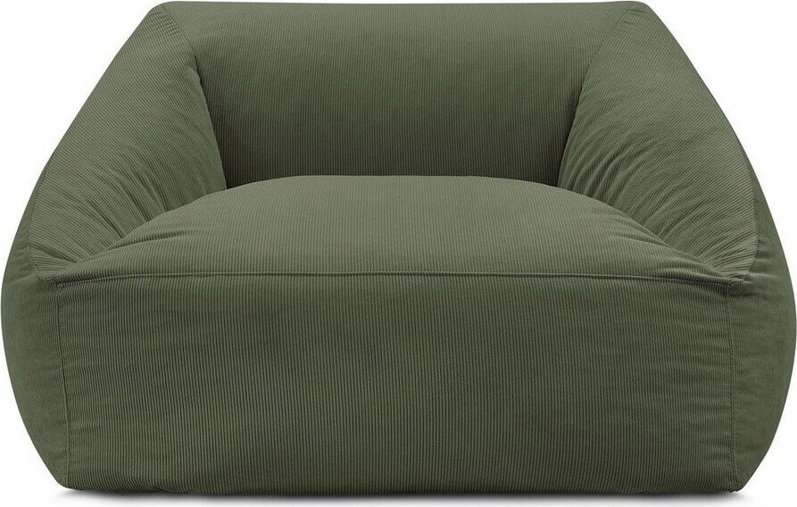 Zelený manšestrový sedací vak Lilibet – Bobochic Paris