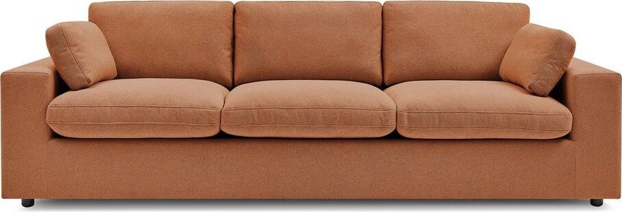 Oranžová pohovka 250 cm Belair – Bobochic Paris