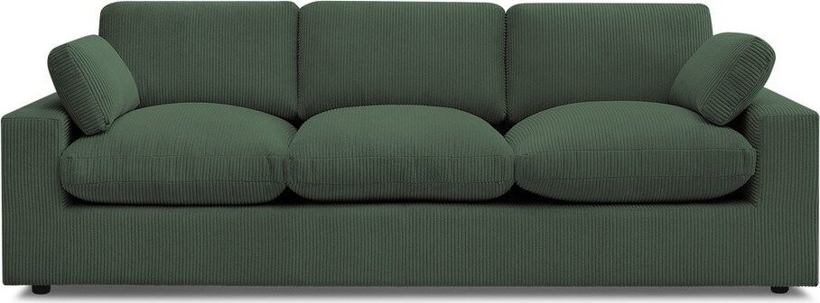 Zelená manšestrová pohovka 250 cm Belair – Bobochic Paris